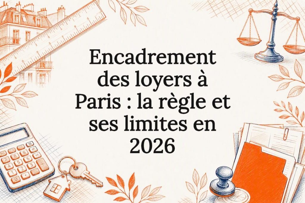 Carte d'information sur le plafonnement des loyers à Paris